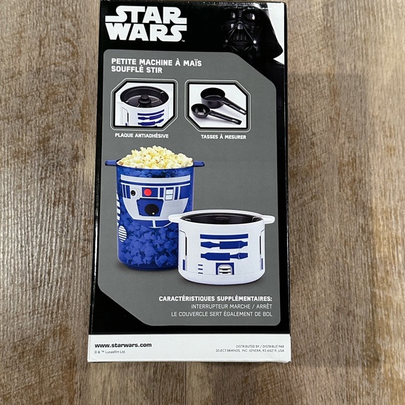 Star Wars‎ R2-D2 Mini Stir Popcorn Popper New In Box - Picture 2 of 9